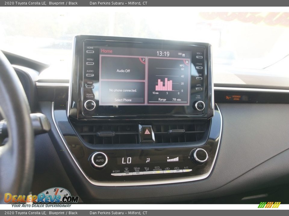 2020 Toyota Corolla LE Blueprint / Black Photo #19