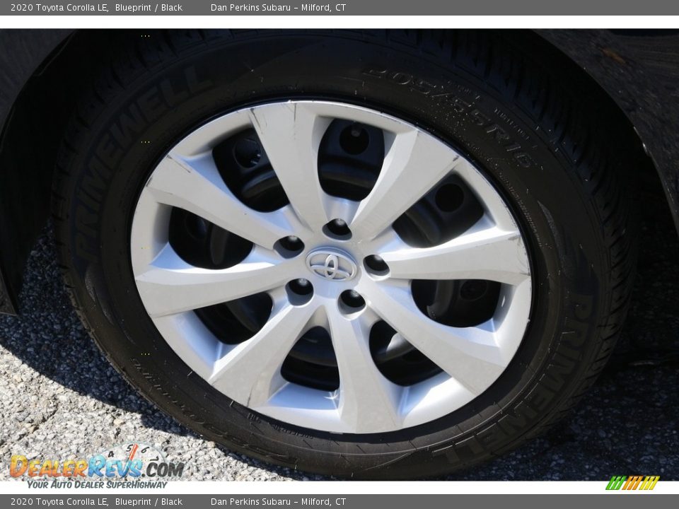 2020 Toyota Corolla LE Blueprint / Black Photo #22