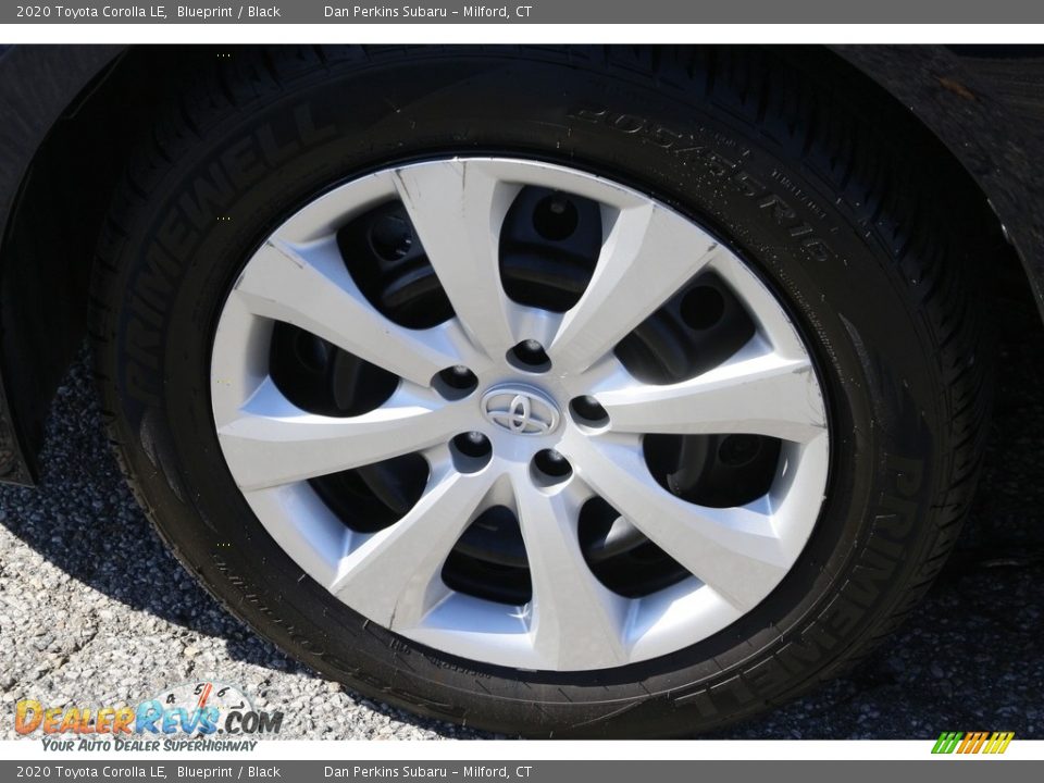 2020 Toyota Corolla LE Blueprint / Black Photo #23