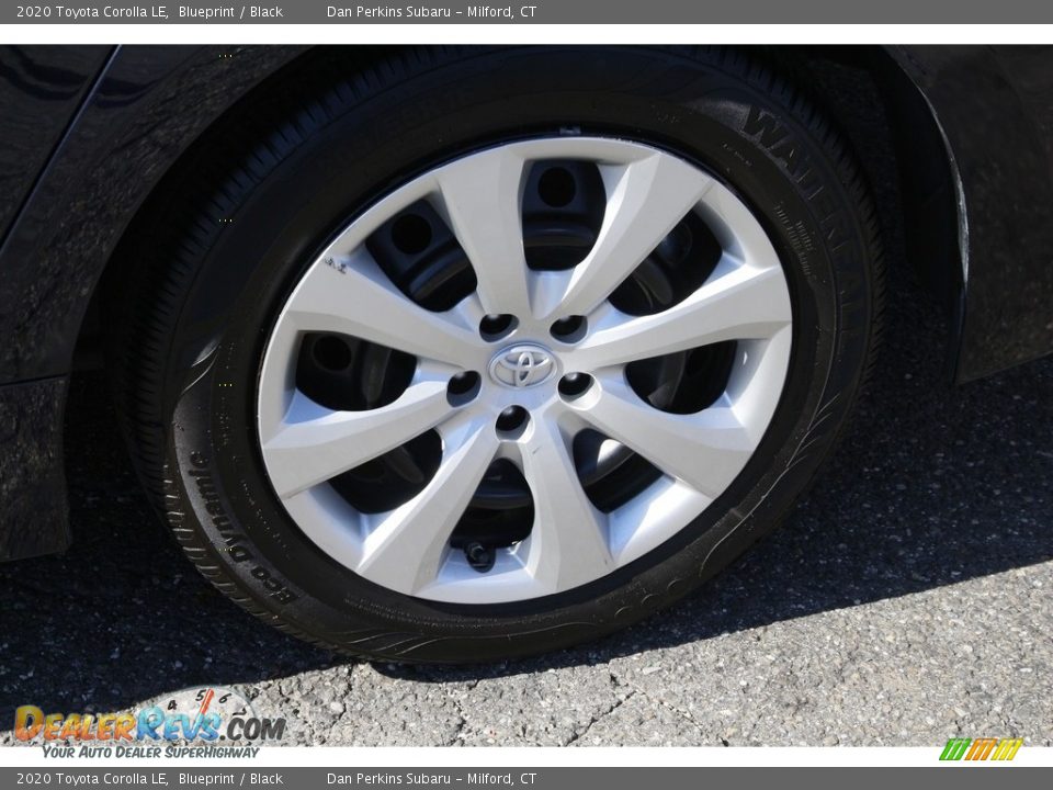 2020 Toyota Corolla LE Blueprint / Black Photo #24