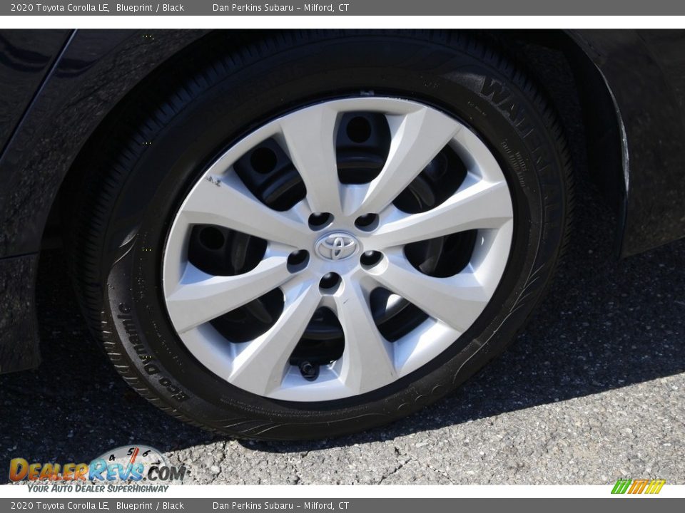 2020 Toyota Corolla LE Blueprint / Black Photo #25