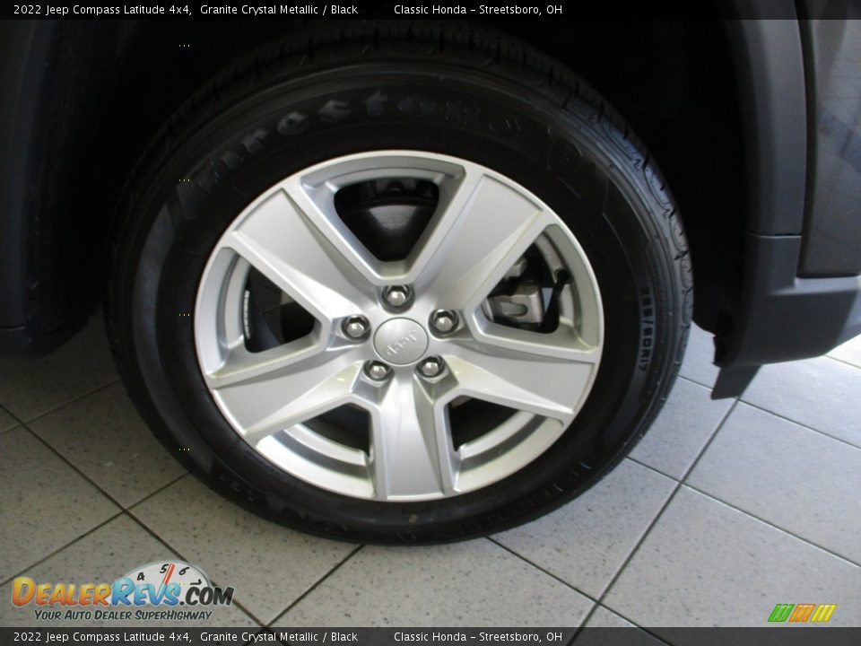 2022 Jeep Compass Latitude 4x4 Granite Crystal Metallic / Black Photo #5