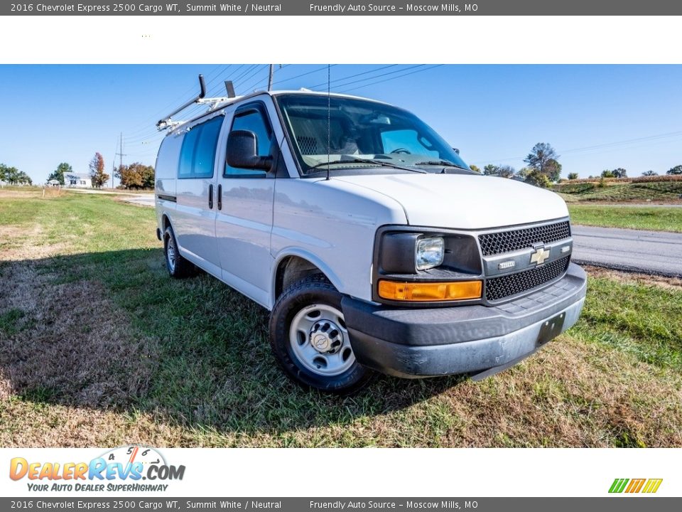 2016 Chevrolet Express 2500 Cargo WT Summit White / Neutral Photo #1