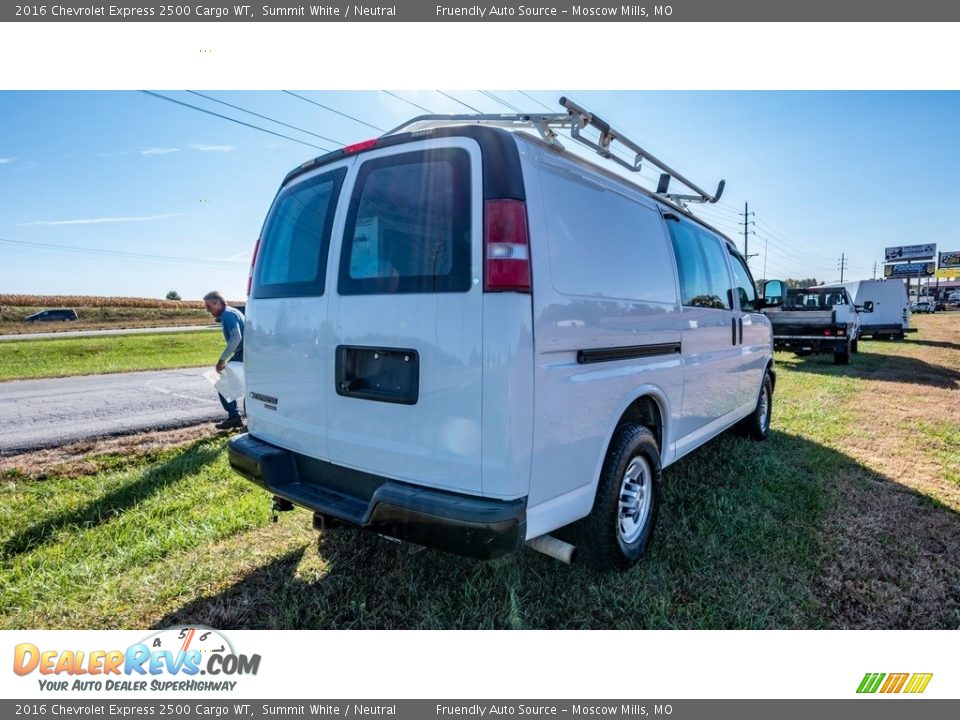 2016 Chevrolet Express 2500 Cargo WT Summit White / Neutral Photo #4