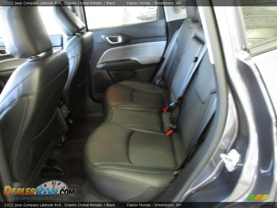 2022 Jeep Compass Latitude 4x4 Granite Crystal Metallic / Black Photo #24