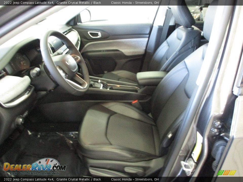 2022 Jeep Compass Latitude 4x4 Granite Crystal Metallic / Black Photo #27