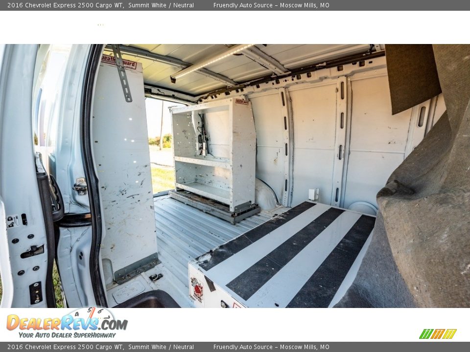 2016 Chevrolet Express 2500 Cargo WT Trunk Photo #21
