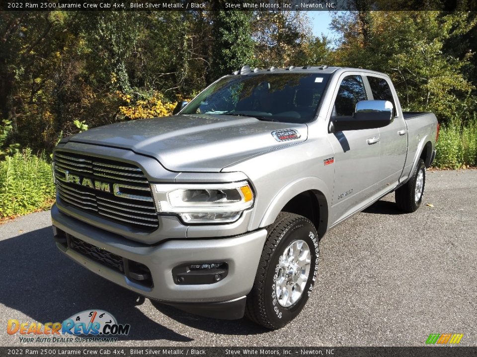 2022 Ram 2500 Laramie Crew Cab 4x4 Billet Silver Metallic / Black Photo #2