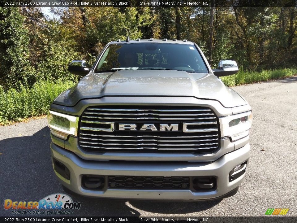 2022 Ram 2500 Laramie Crew Cab 4x4 Billet Silver Metallic / Black Photo #3