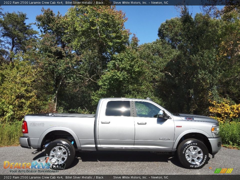 2022 Ram 2500 Laramie Crew Cab 4x4 Billet Silver Metallic / Black Photo #5