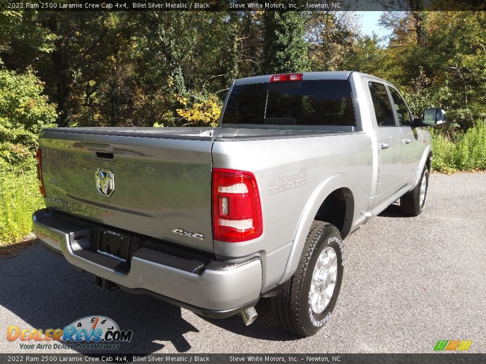 2022 Ram 2500 Laramie Crew Cab 4x4 Billet Silver Metallic / Black Photo #6