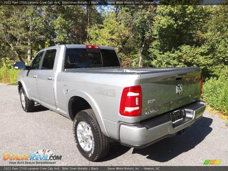 2022 Ram 2500 Laramie Crew Cab 4x4 Billet Silver Metallic / Black Photo #9