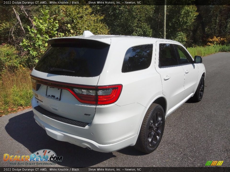 2022 Dodge Durango GT AWD White Knuckle / Black Photo #6