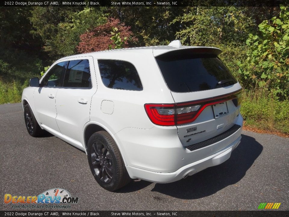 2022 Dodge Durango GT AWD White Knuckle / Black Photo #8