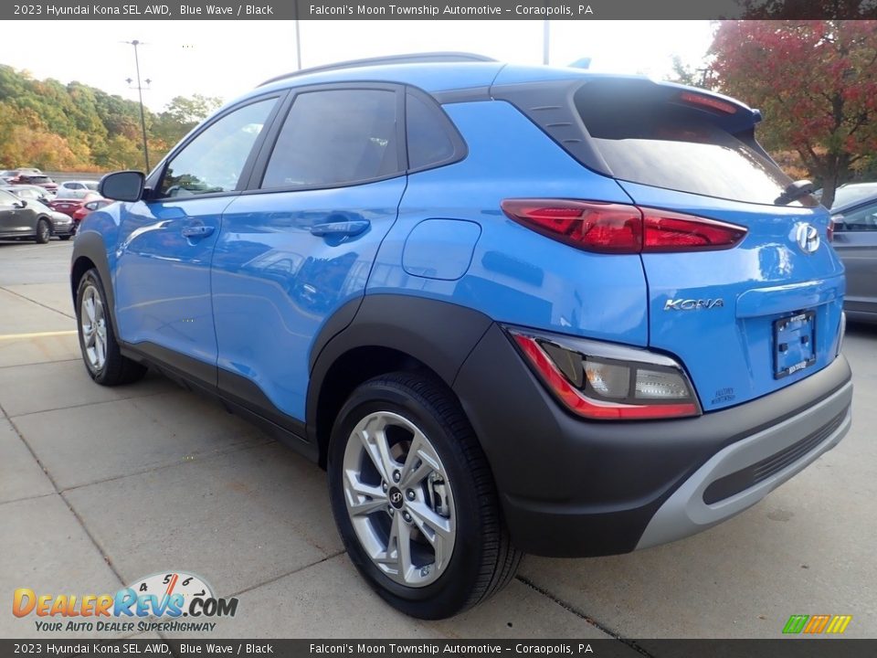 2023 Hyundai Kona SEL AWD Blue Wave / Black Photo #5