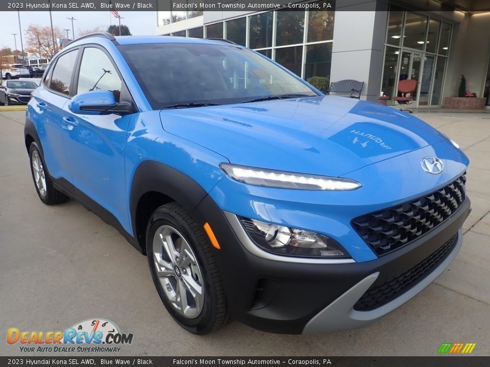 Blue Wave 2023 Hyundai Kona SEL AWD Photo #9