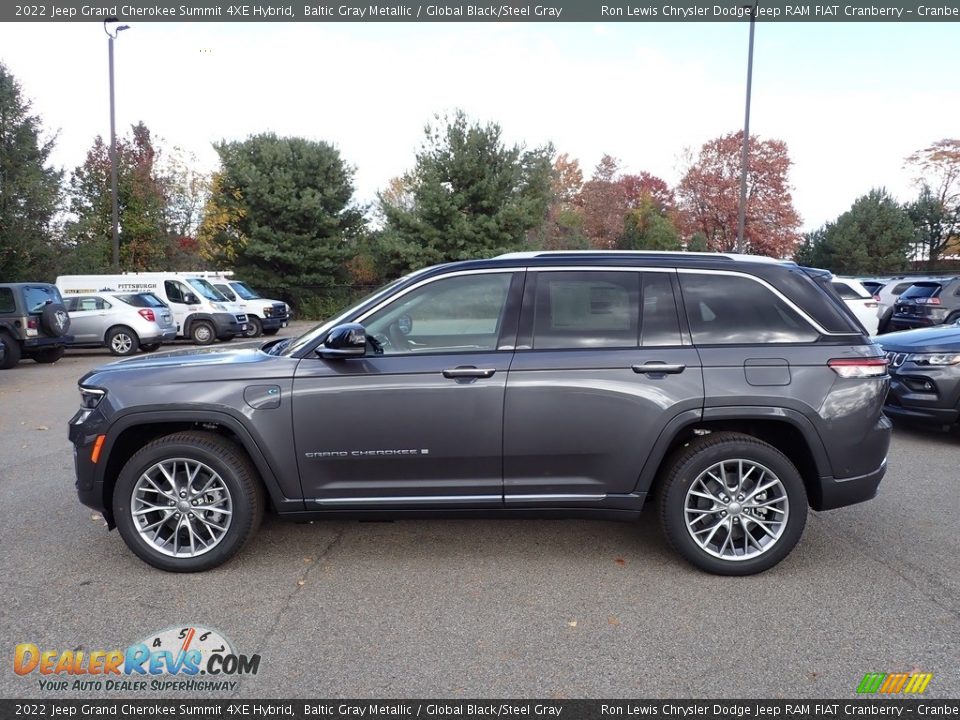 Baltic Gray Metallic 2022 Jeep Grand Cherokee Summit 4XE Hybrid Photo #2