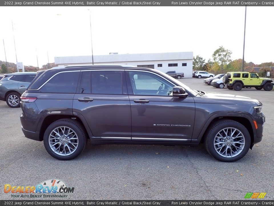 Baltic Gray Metallic 2022 Jeep Grand Cherokee Summit 4XE Hybrid Photo #6