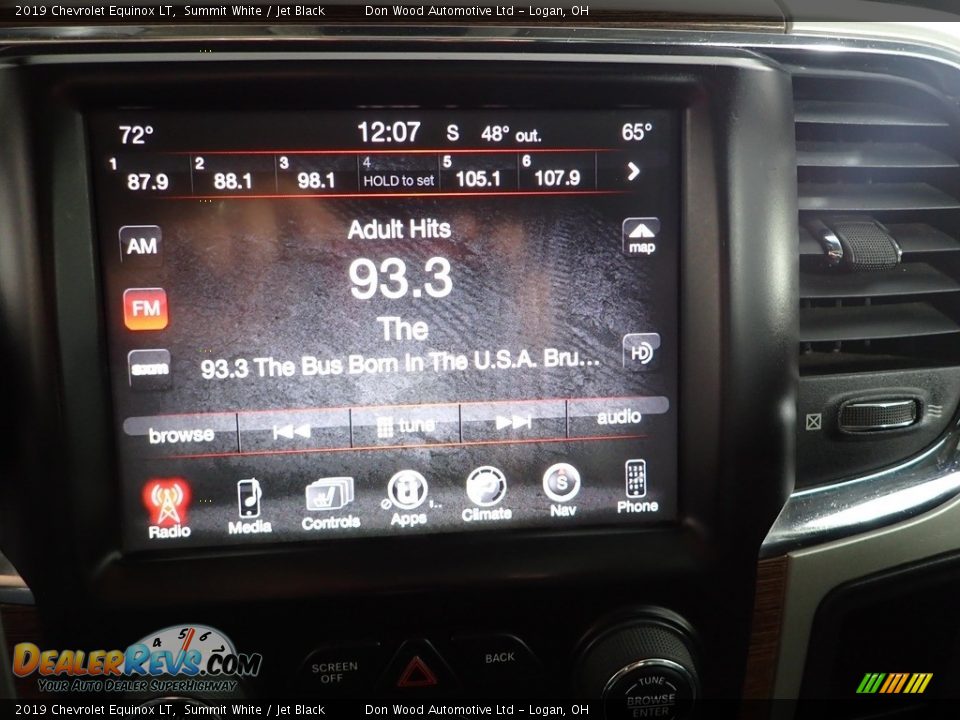 2019 Chevrolet Equinox LT Summit White / Jet Black Photo #2