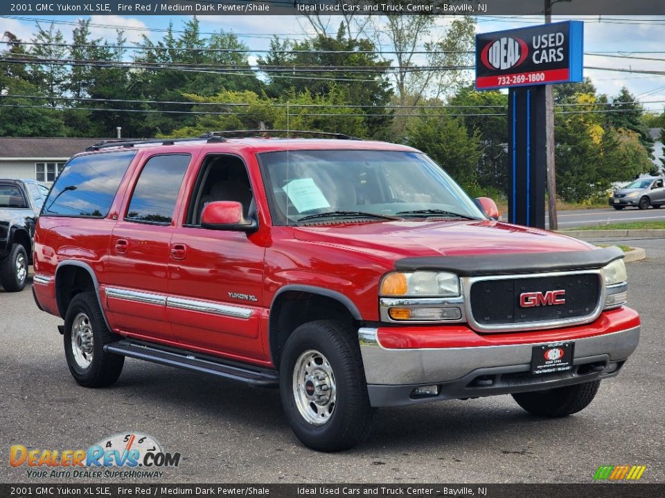 Fire Red 2001 GMC Yukon XL SLE Photo #2