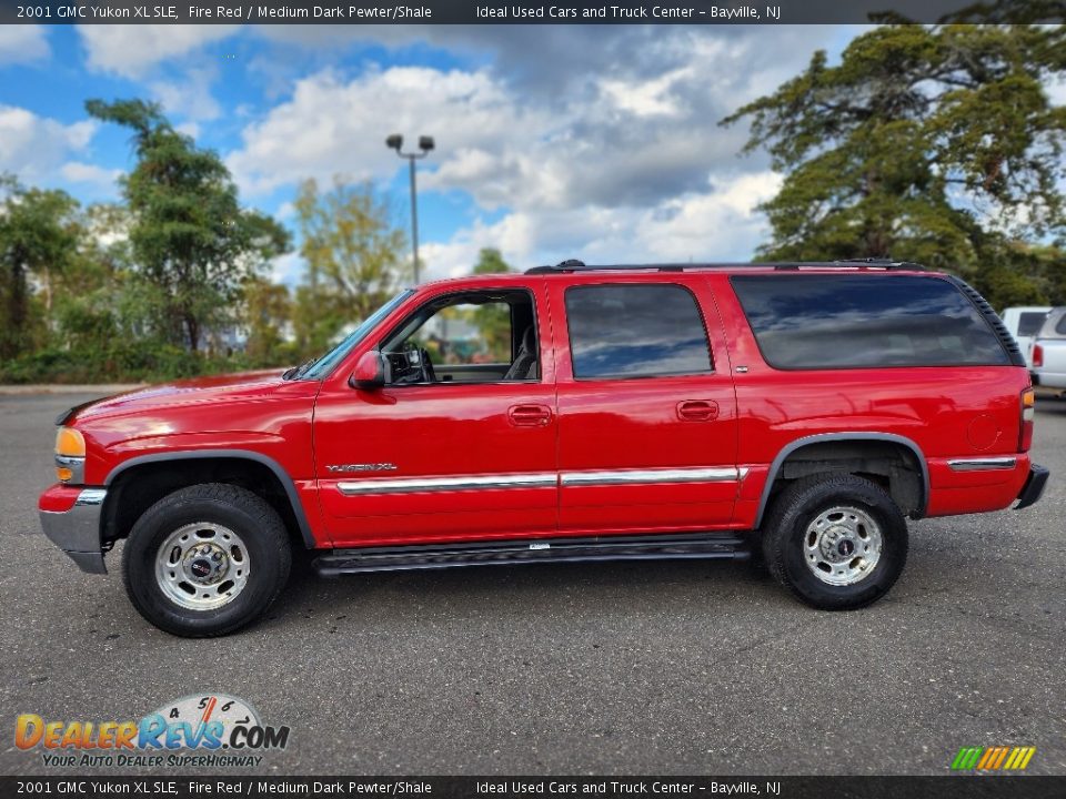 Fire Red 2001 GMC Yukon XL SLE Photo #4