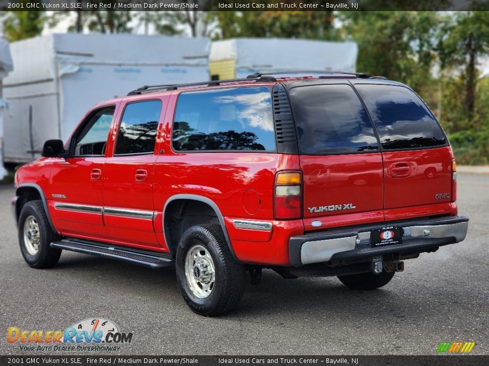 Fire Red 2001 GMC Yukon XL SLE Photo #5