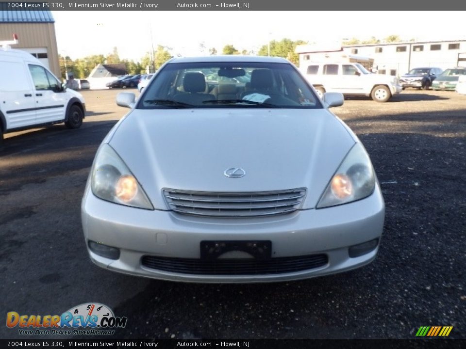 2004 Lexus ES 330 Millennium Silver Metallic / Ivory Photo #2