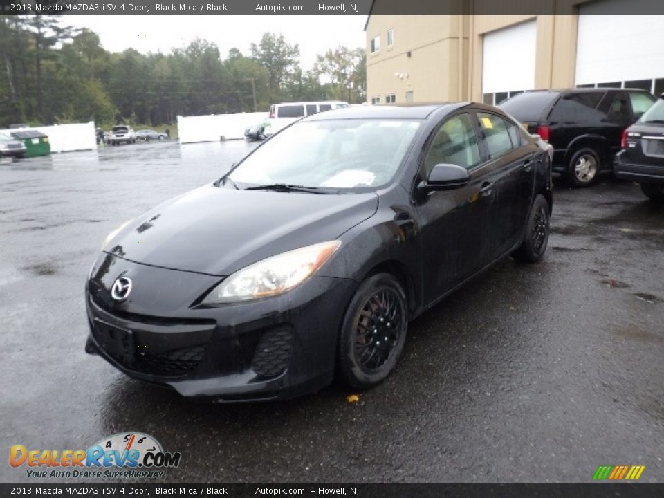 2013 Mazda MAZDA3 i SV 4 Door Black Mica / Black Photo #1