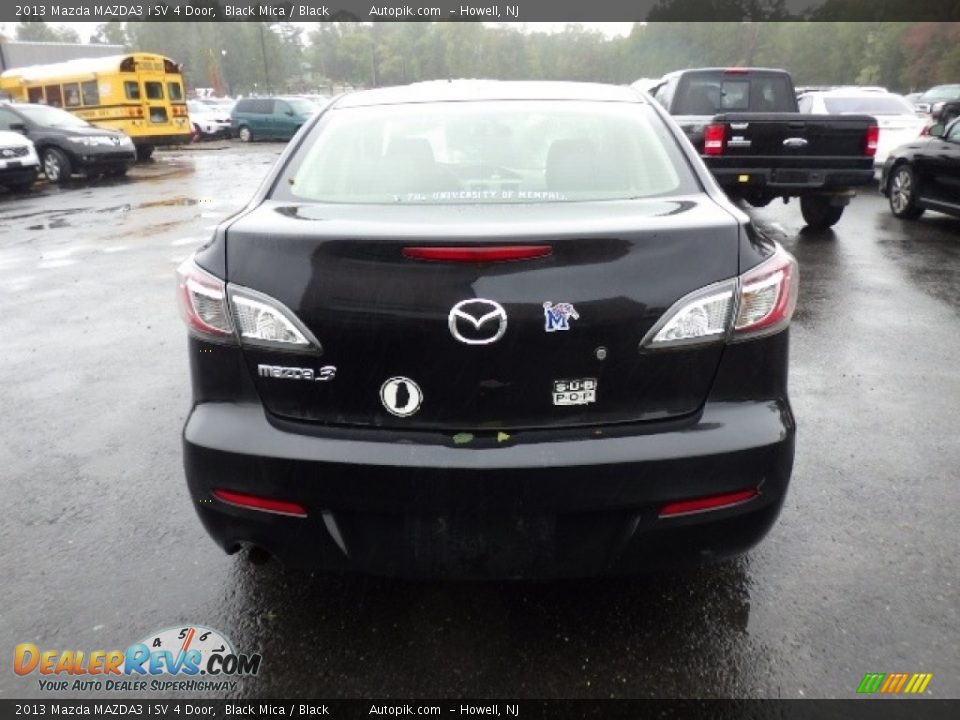 2013 Mazda MAZDA3 i SV 4 Door Black Mica / Black Photo #5