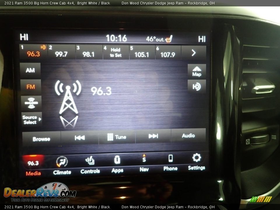 2021 Ram 3500 Big Horn Crew Cab 4x4 Bright White / Black Photo #2