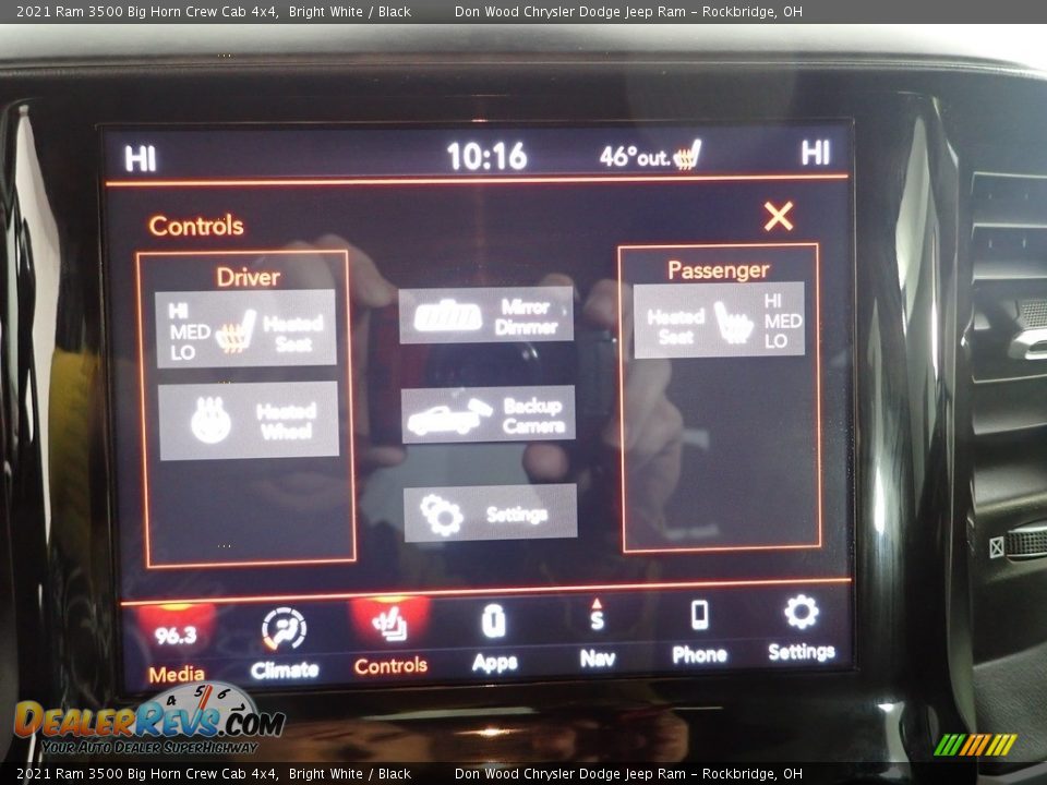 2021 Ram 3500 Big Horn Crew Cab 4x4 Bright White / Black Photo #3