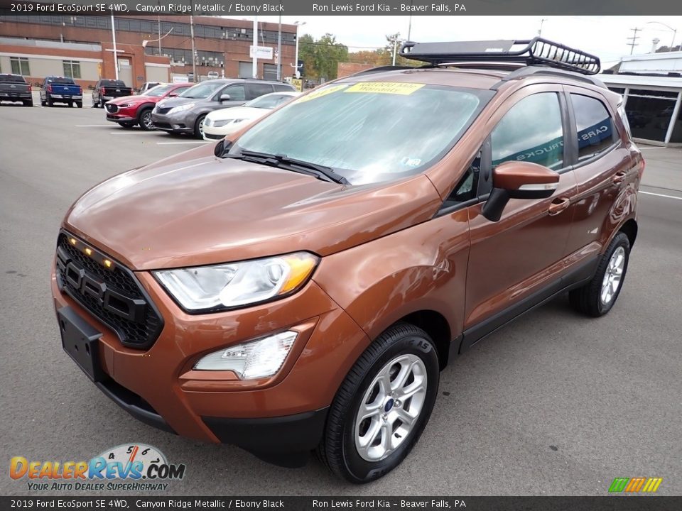 2019 Ford EcoSport SE 4WD Canyon Ridge Metallic / Ebony Black Photo #4