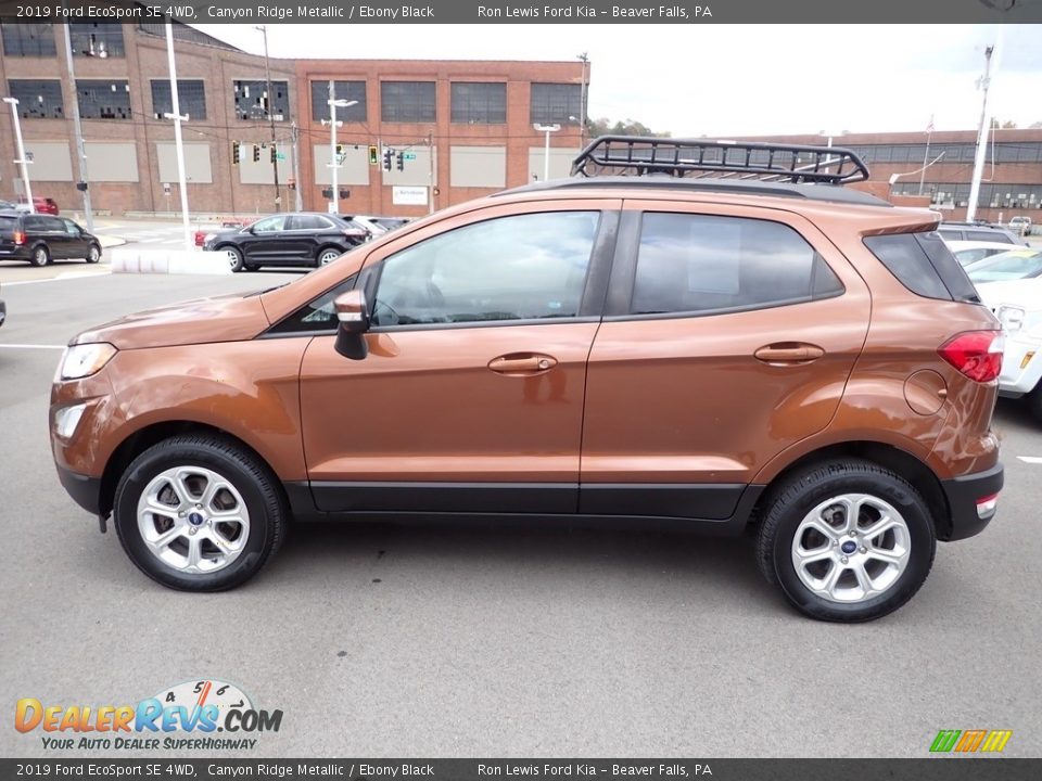 2019 Ford EcoSport SE 4WD Canyon Ridge Metallic / Ebony Black Photo #5