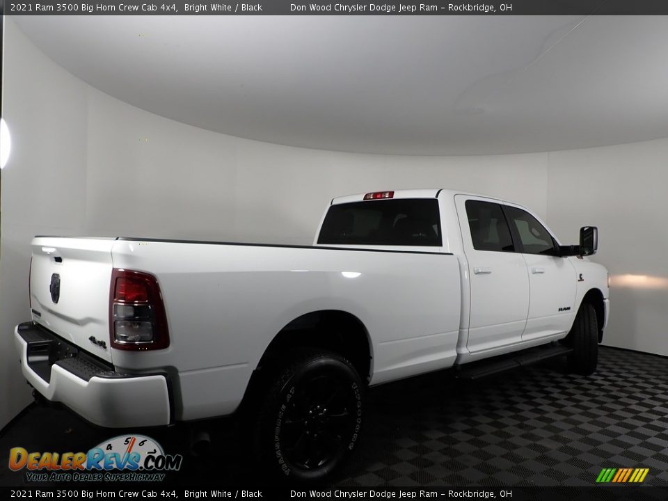2021 Ram 3500 Big Horn Crew Cab 4x4 Bright White / Black Photo #11