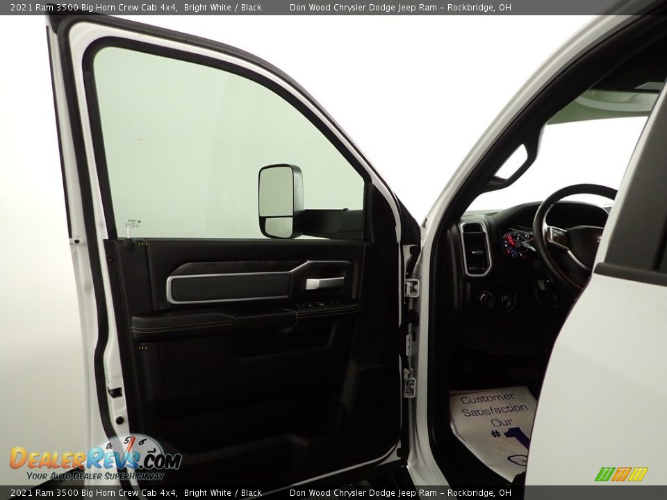 2021 Ram 3500 Big Horn Crew Cab 4x4 Bright White / Black Photo #12