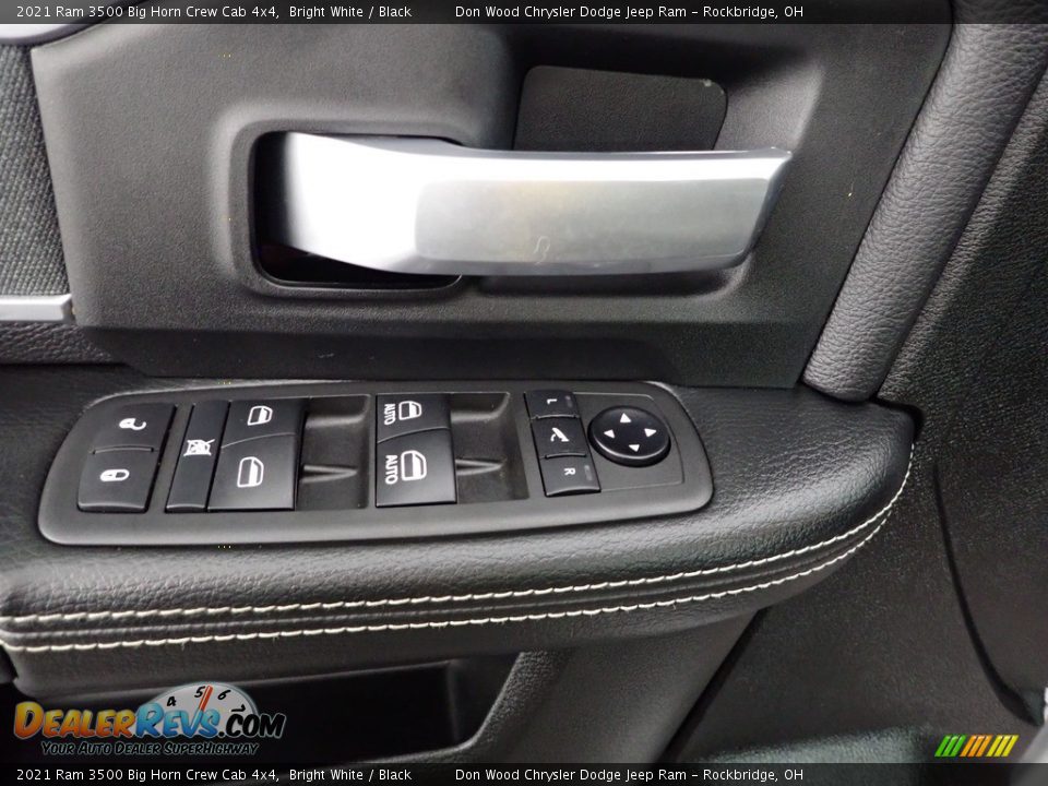 2021 Ram 3500 Big Horn Crew Cab 4x4 Bright White / Black Photo #13