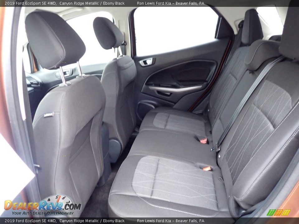 2019 Ford EcoSport SE 4WD Canyon Ridge Metallic / Ebony Black Photo #12