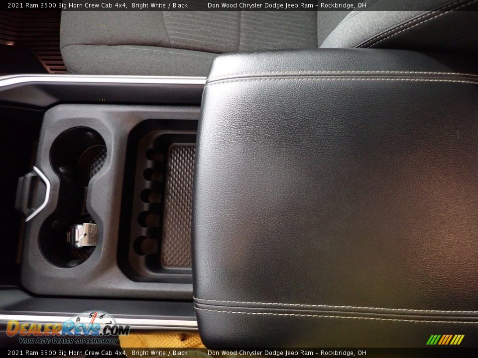 2021 Ram 3500 Big Horn Crew Cab 4x4 Bright White / Black Photo #23