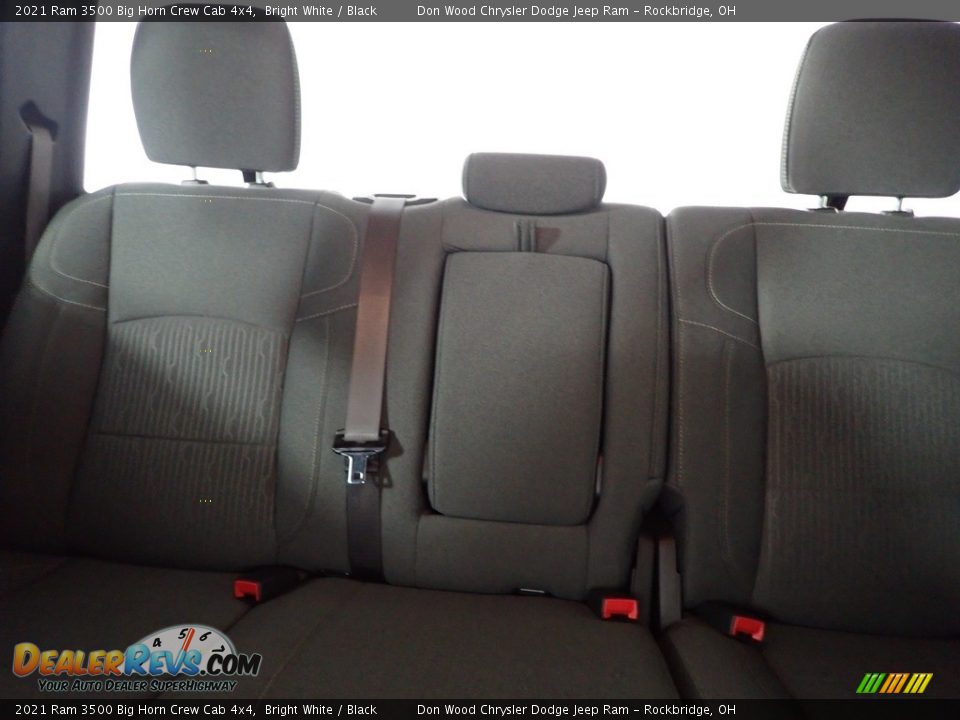 2021 Ram 3500 Big Horn Crew Cab 4x4 Bright White / Black Photo #24