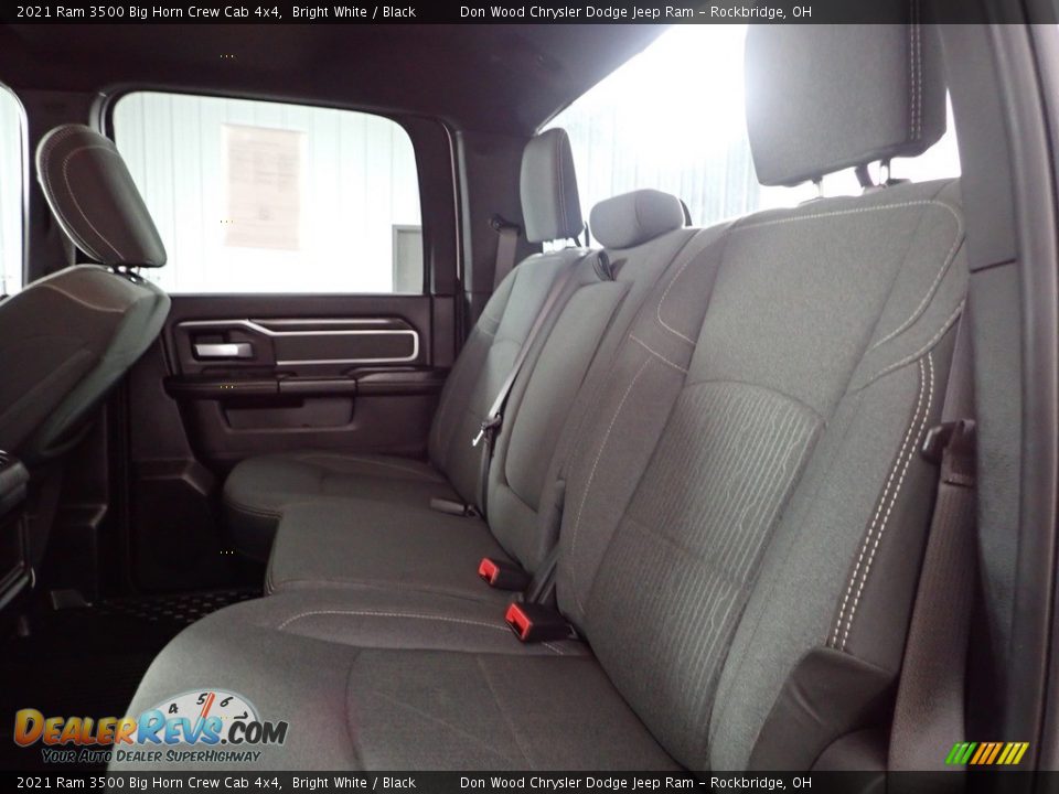 2021 Ram 3500 Big Horn Crew Cab 4x4 Bright White / Black Photo #26