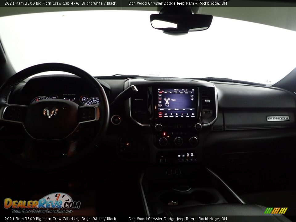 2021 Ram 3500 Big Horn Crew Cab 4x4 Bright White / Black Photo #27
