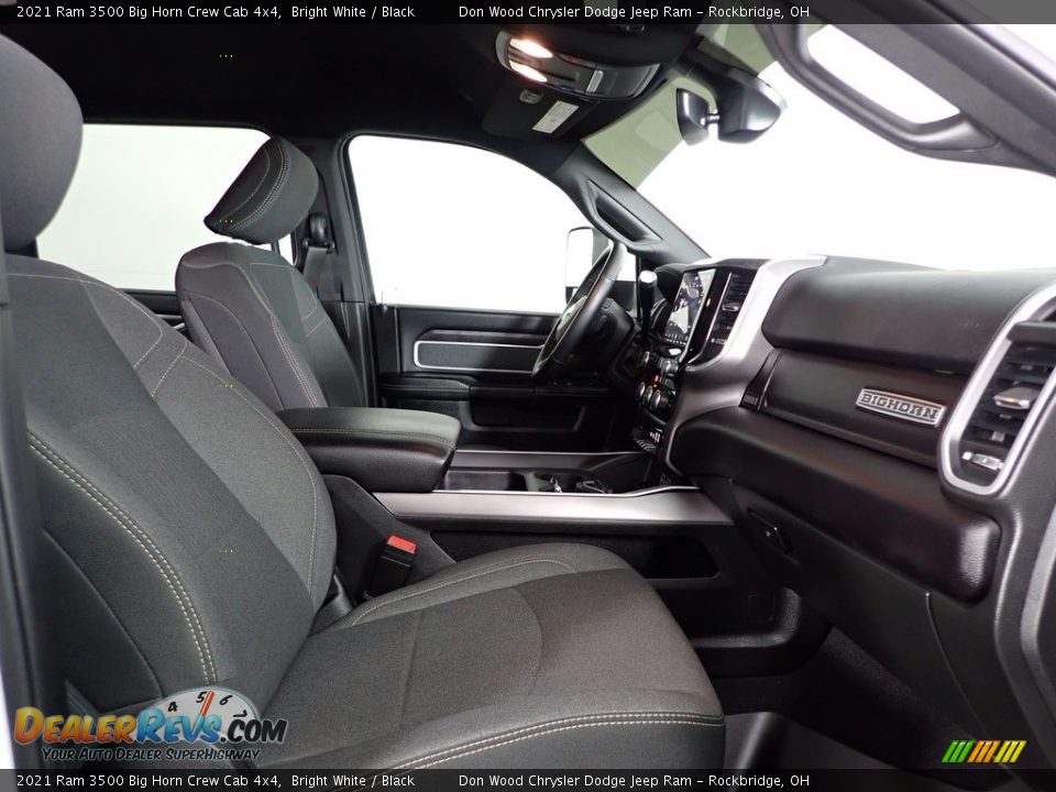 2021 Ram 3500 Big Horn Crew Cab 4x4 Bright White / Black Photo #29