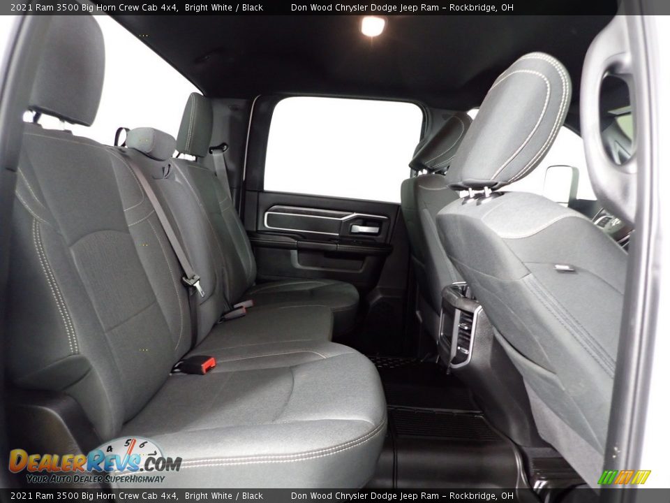 2021 Ram 3500 Big Horn Crew Cab 4x4 Bright White / Black Photo #31