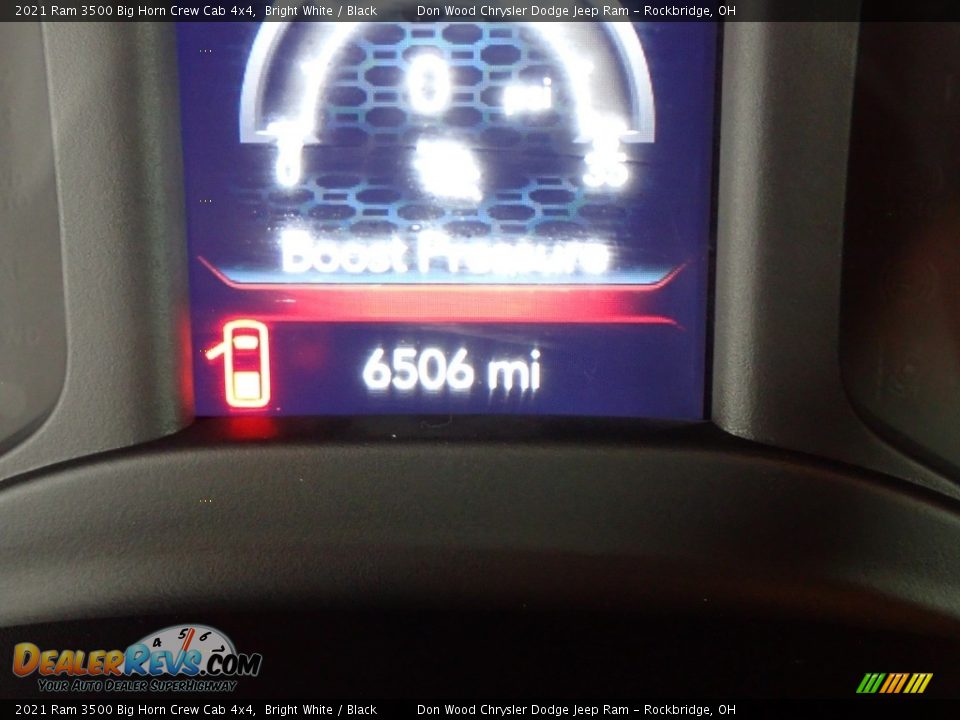 2021 Ram 3500 Big Horn Crew Cab 4x4 Bright White / Black Photo #32