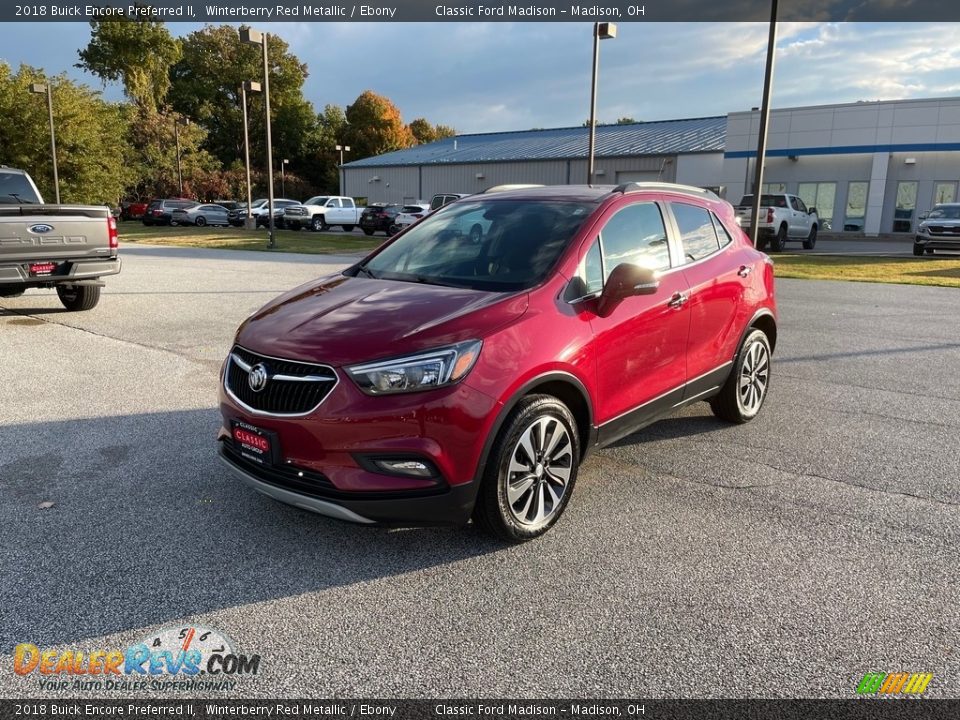 2018 Buick Encore Preferred II Winterberry Red Metallic / Ebony Photo #1