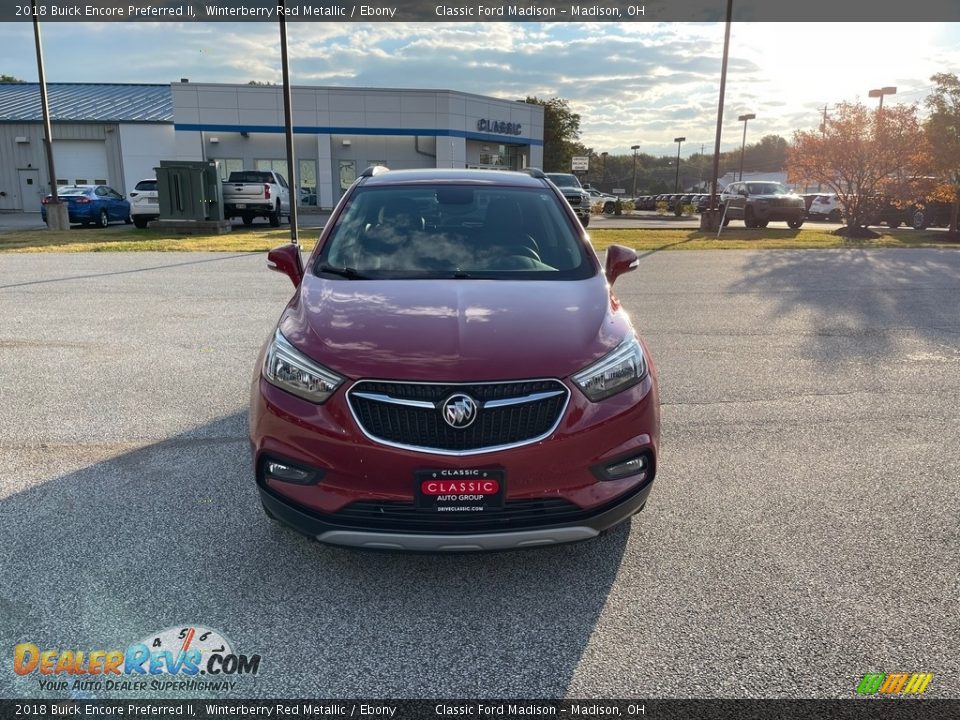 2018 Buick Encore Preferred II Winterberry Red Metallic / Ebony Photo #2