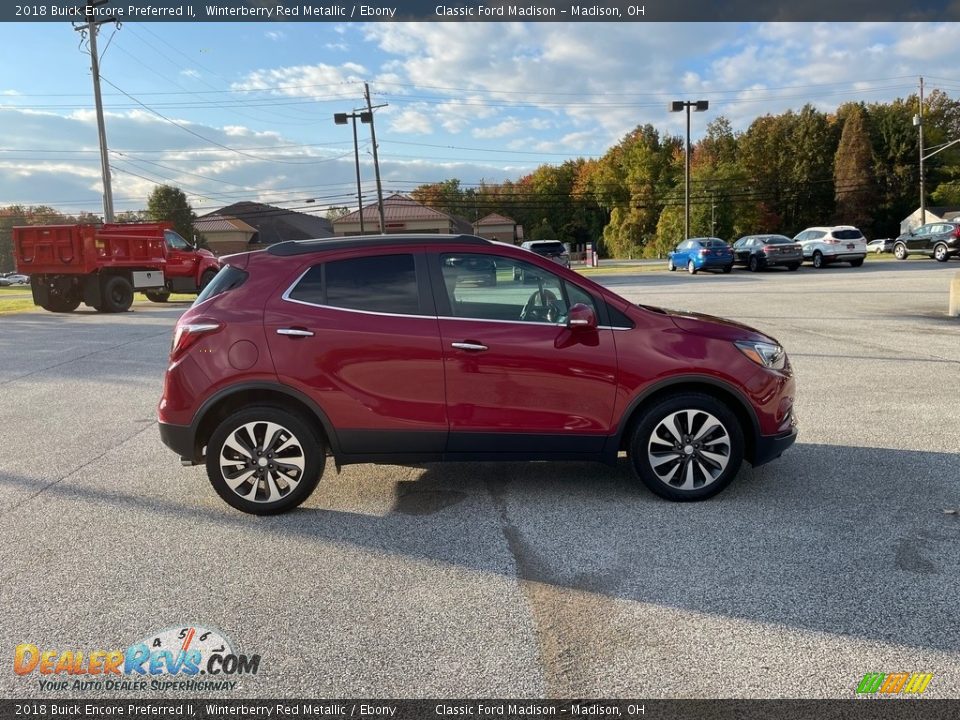 2018 Buick Encore Preferred II Winterberry Red Metallic / Ebony Photo #4