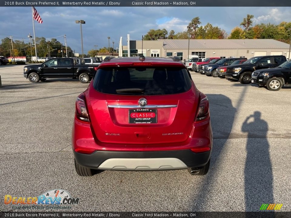 2018 Buick Encore Preferred II Winterberry Red Metallic / Ebony Photo #6