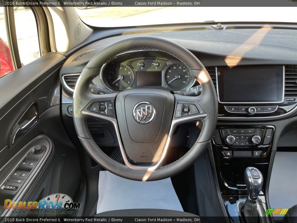2018 Buick Encore Preferred II Winterberry Red Metallic / Ebony Photo #9