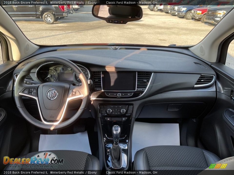 2018 Buick Encore Preferred II Winterberry Red Metallic / Ebony Photo #10